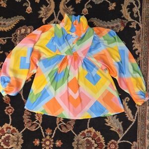 Vibrant Multicolor Women's Blouse